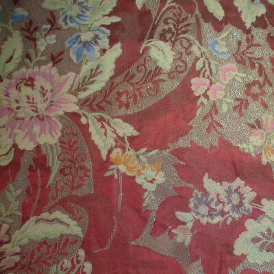 Lampasso Broccato 044-35139 rosso | Tessiture Bevilacqua