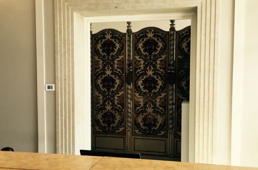 Folding screen St Regis | Tessiture Bevilacqua