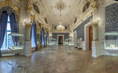 The treasures of the Fabergé Museum in St. Petersburg