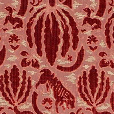 Velluto Caccia 050-3349 rosso | Tessiture Bevilacqua