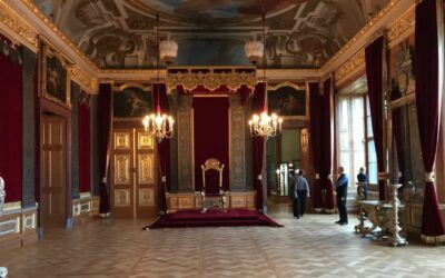 Handmade velvet for the restoration of the Dresden Royal Palace