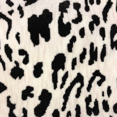 Velluto animale Leopardo 662/440 gardenia | Tessitura Bevilacqua