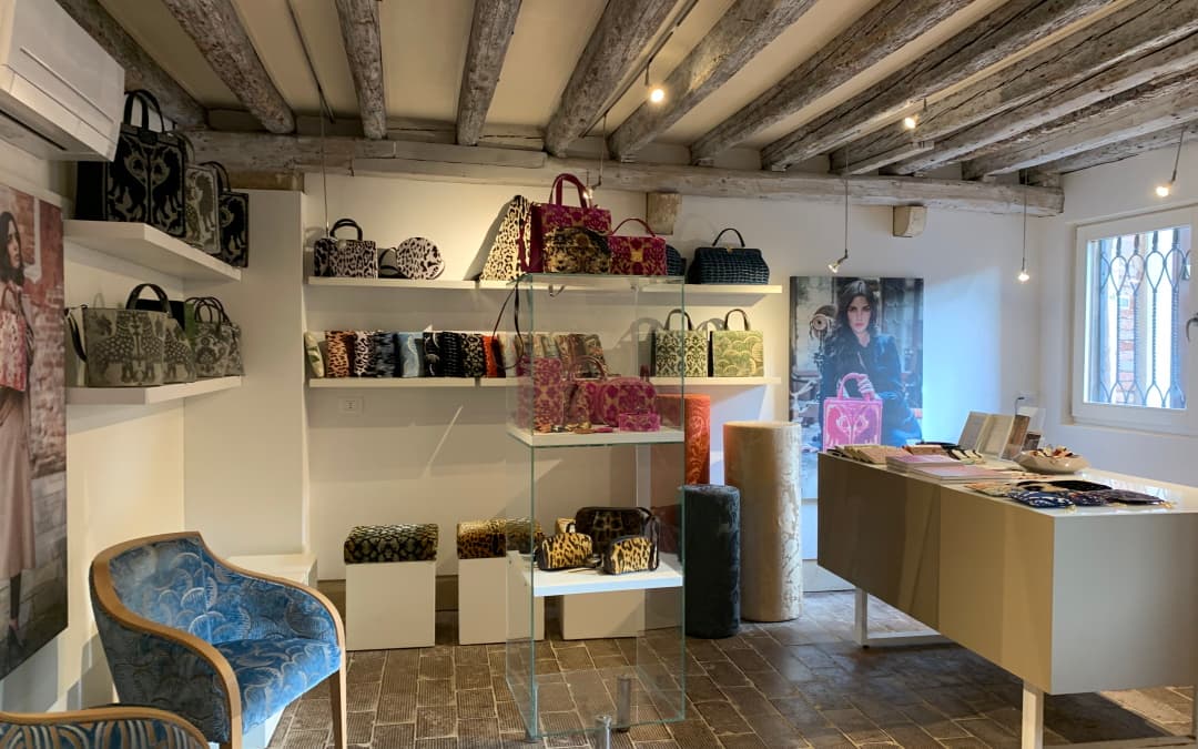 The Bevilacqua boutique in Santa Croce Venice