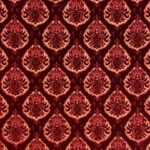 red antique gold background