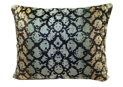 Pitone Velvet Cushion