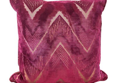 Cuscino Velluto Fiammato